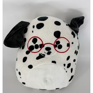 Squishmallows Dustin Dalmatian Plush 16" Large Stuffed Animal NWT Soft Toy
